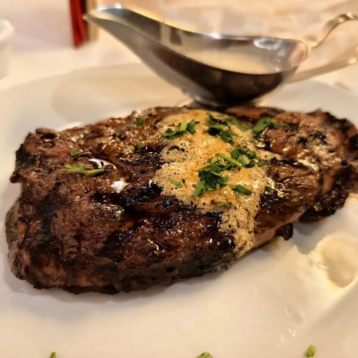 Ribeye Steak w Asparagus