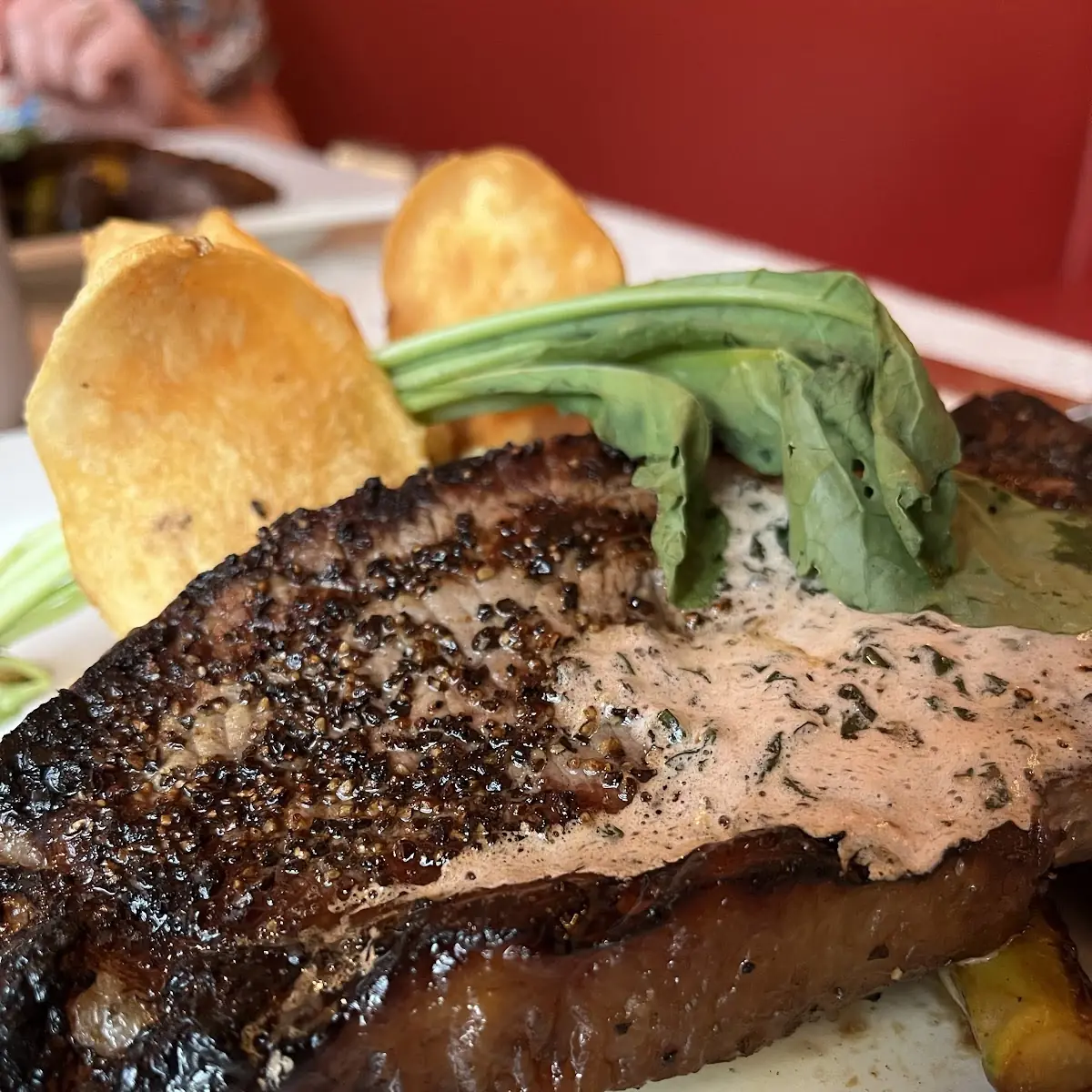 Pepper-Grilled New York Strip GF