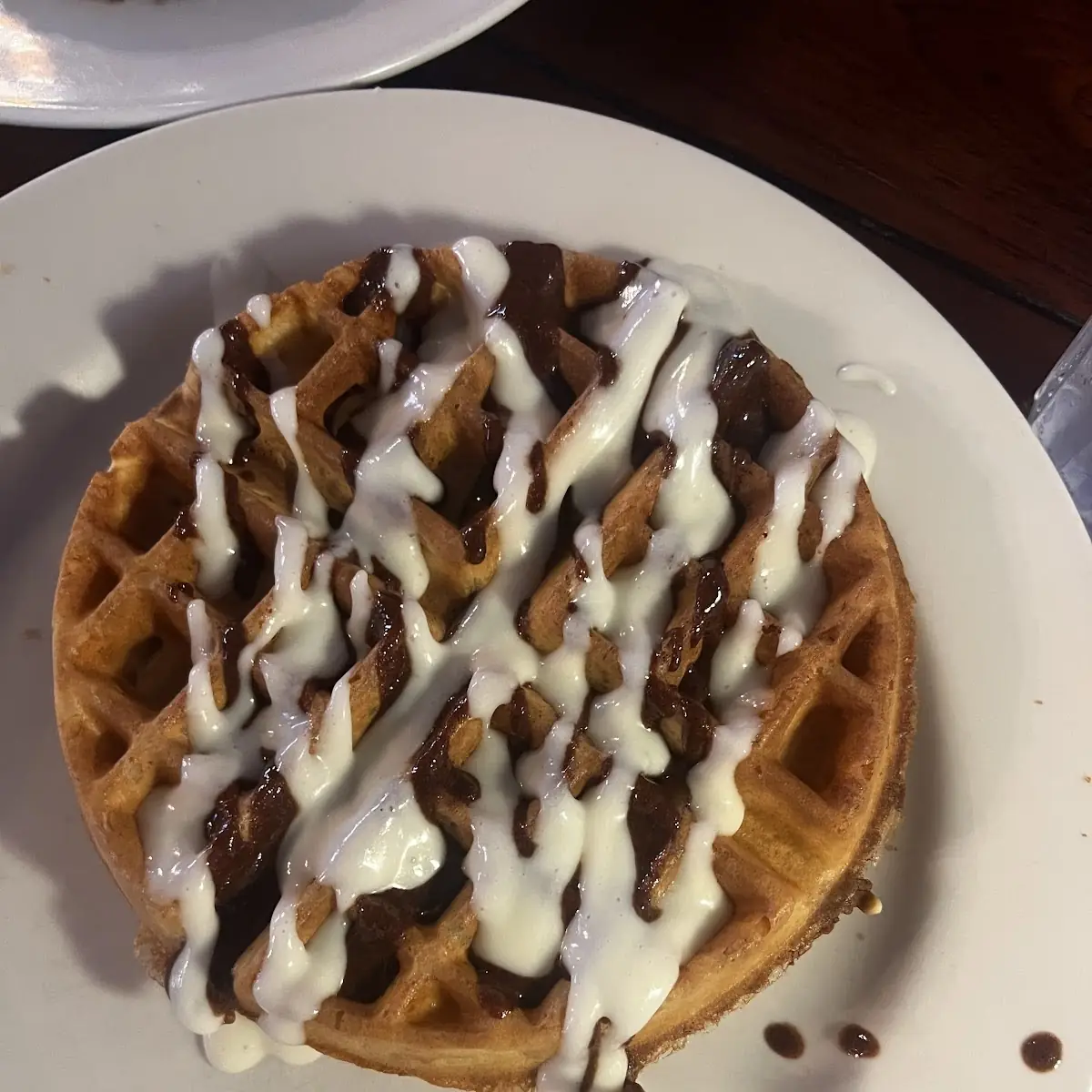 Cinnamon Roll Waffle