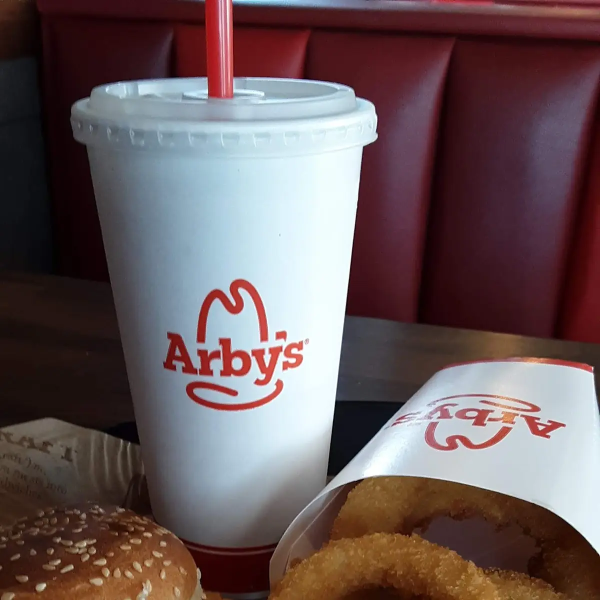Fish Sandwich and Onion Rings