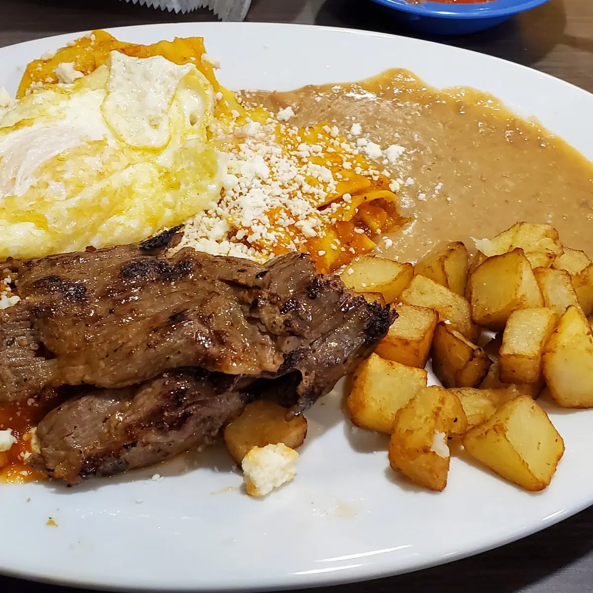 Steak & Eggs Plate