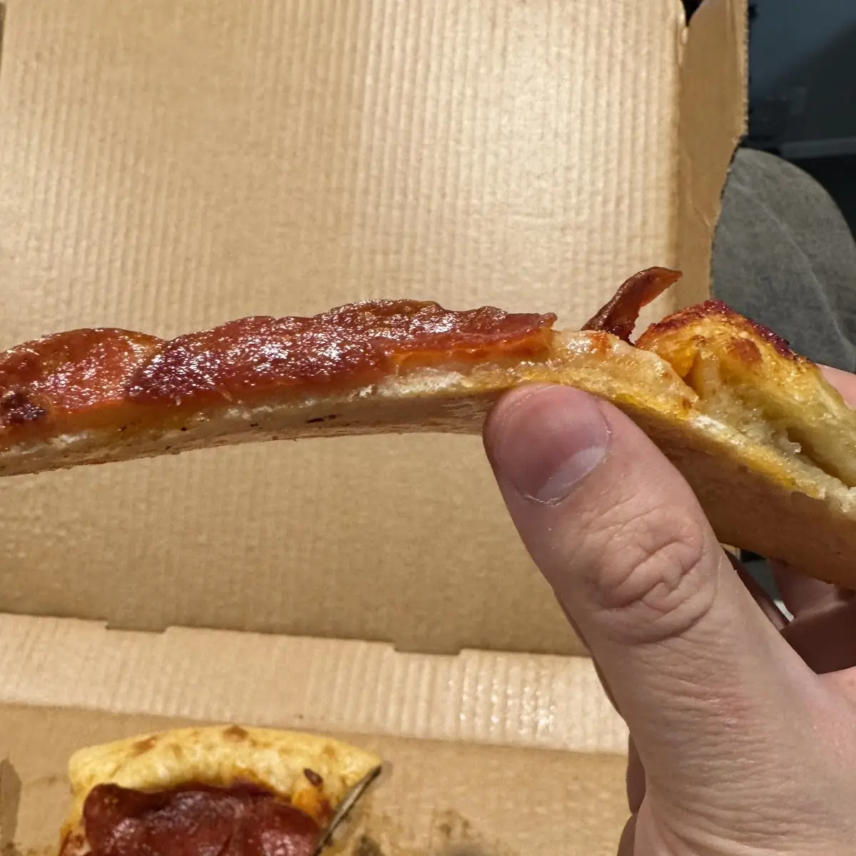 Pepperoni Stuffed Crust