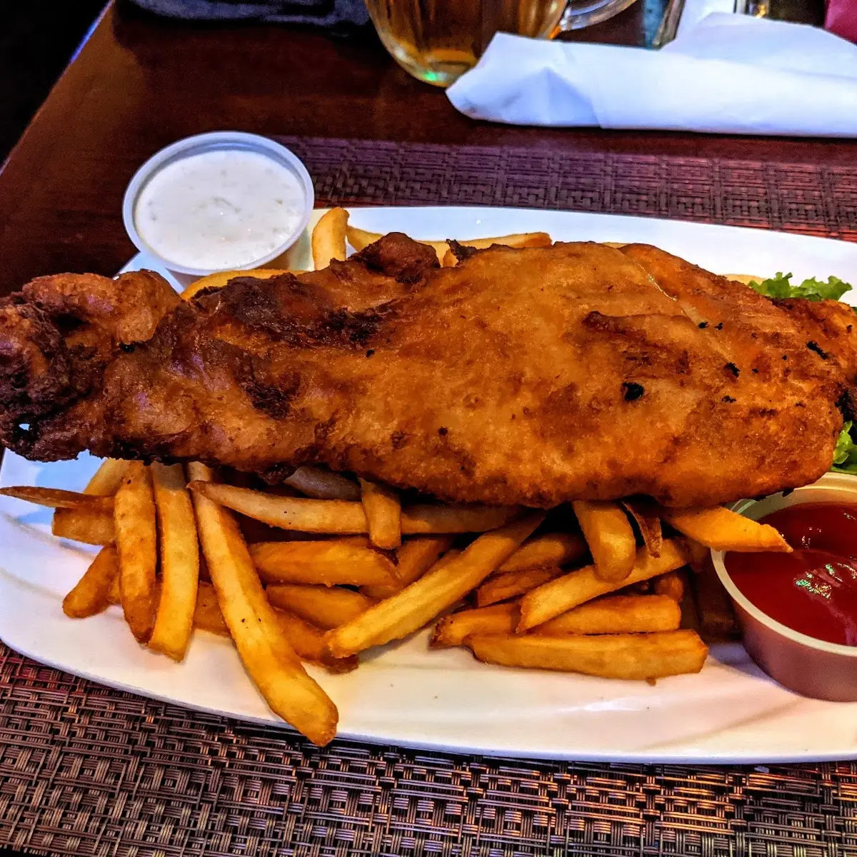 Beer Battered Fish and Chips