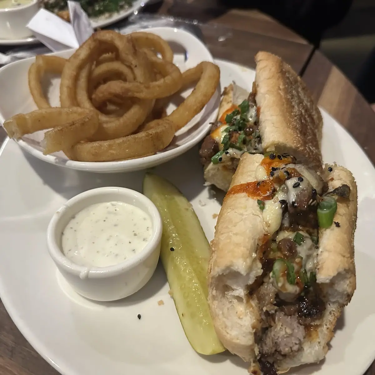 Philly Cheesesteak Sandwich