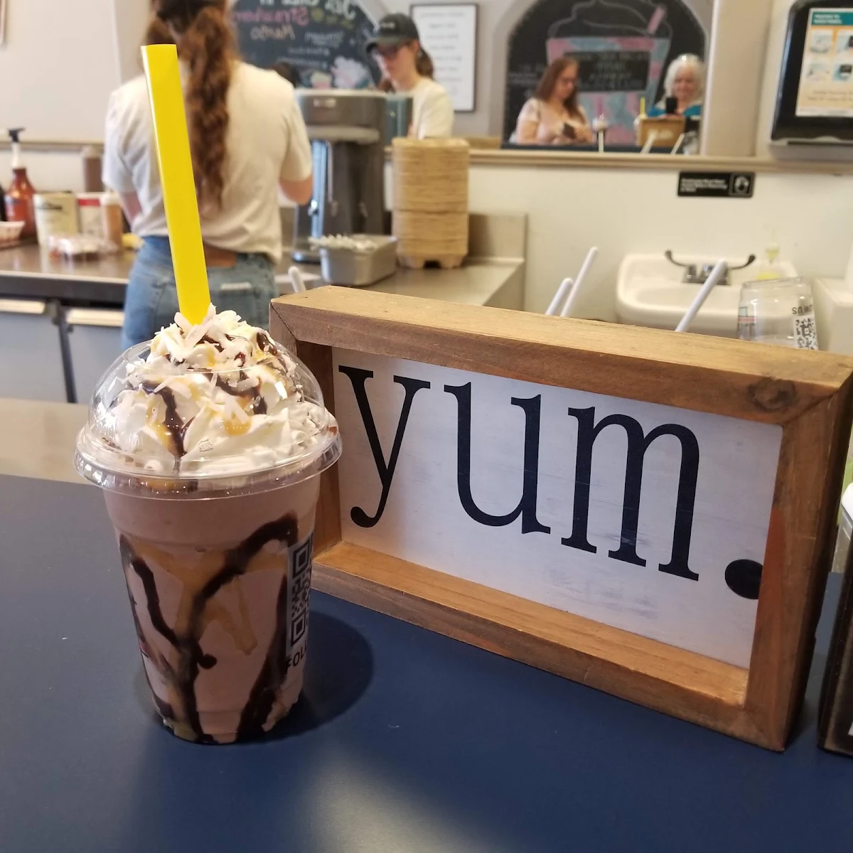 German Chocolate Shake