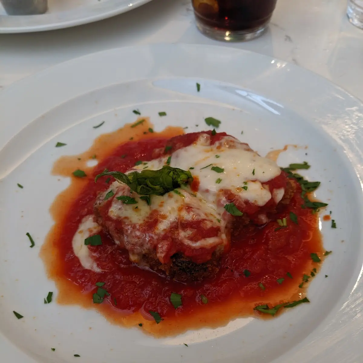 Veal Chop Parmigiana