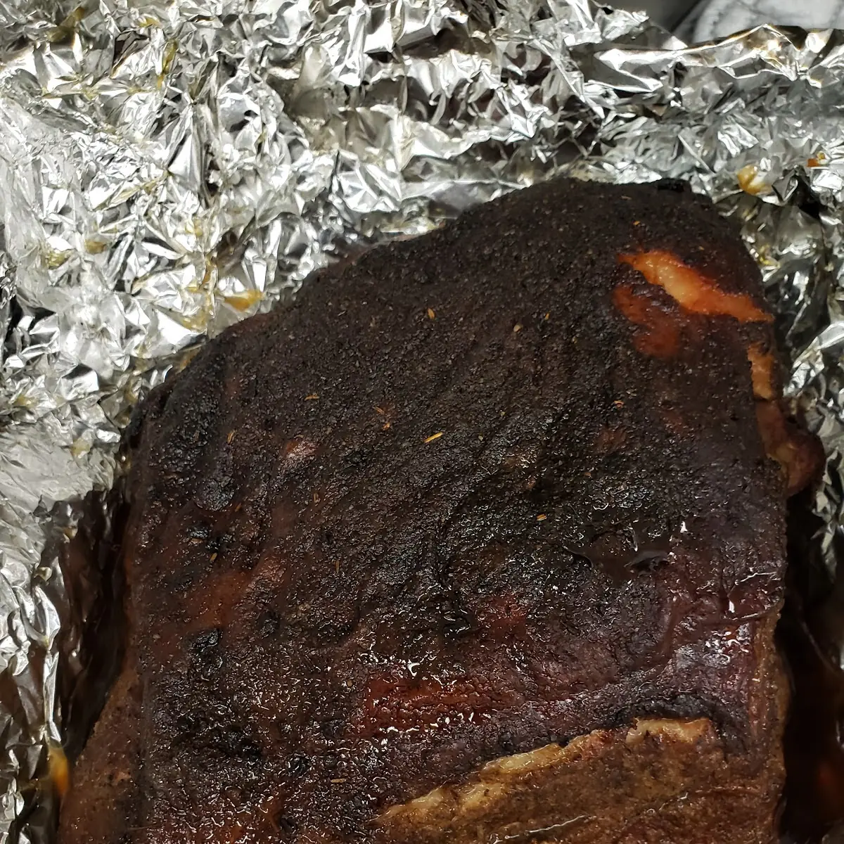 Pulled Pork Before Its Pulled