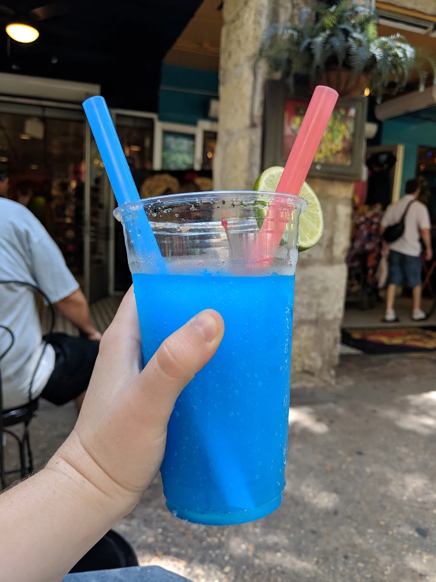 Blue Raspberry Frozen Margarita