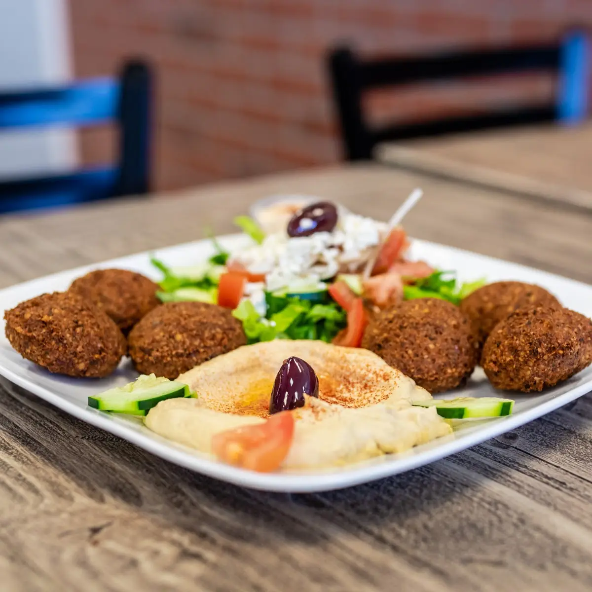 Falafel Plate 10