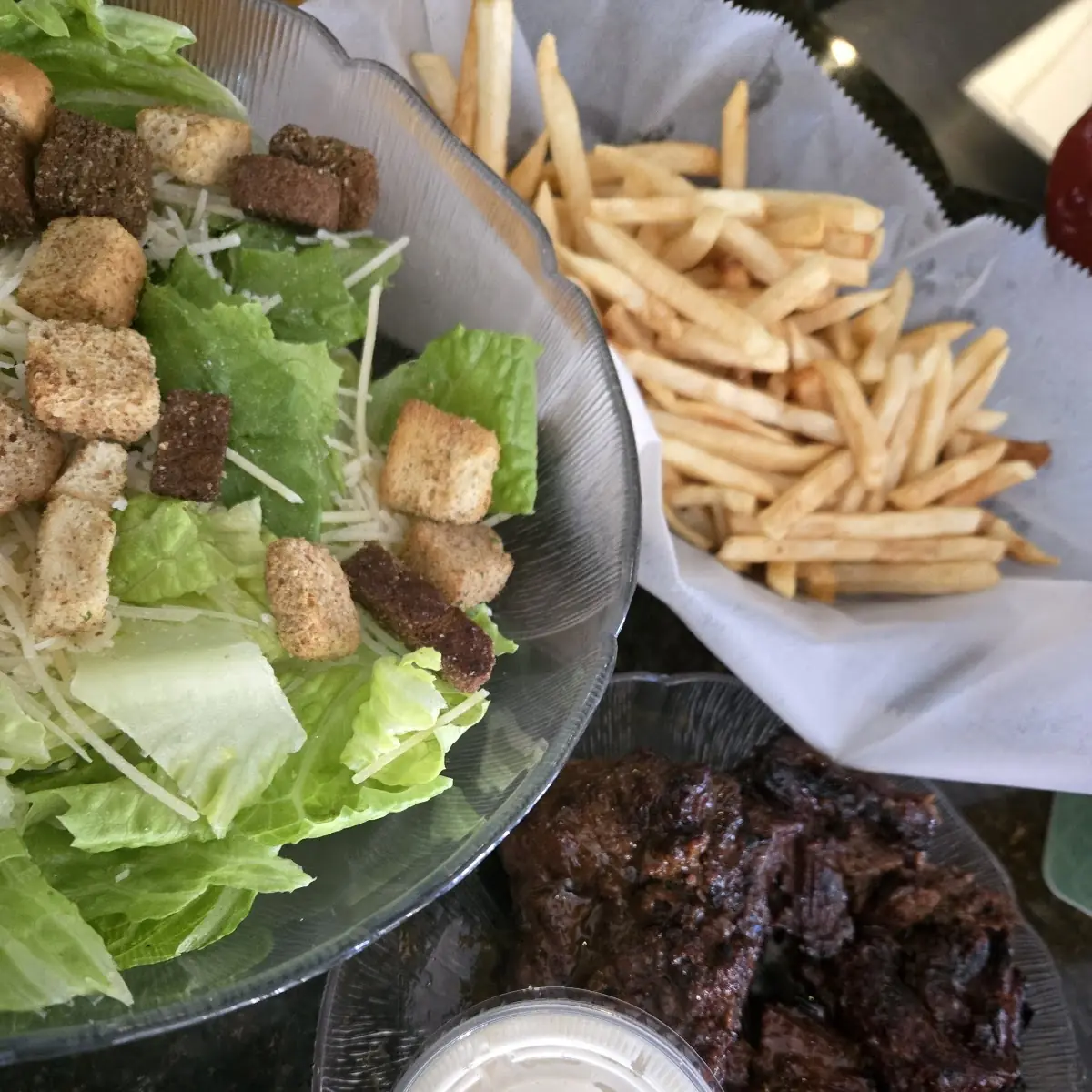 Steak Tip Caesar Salad