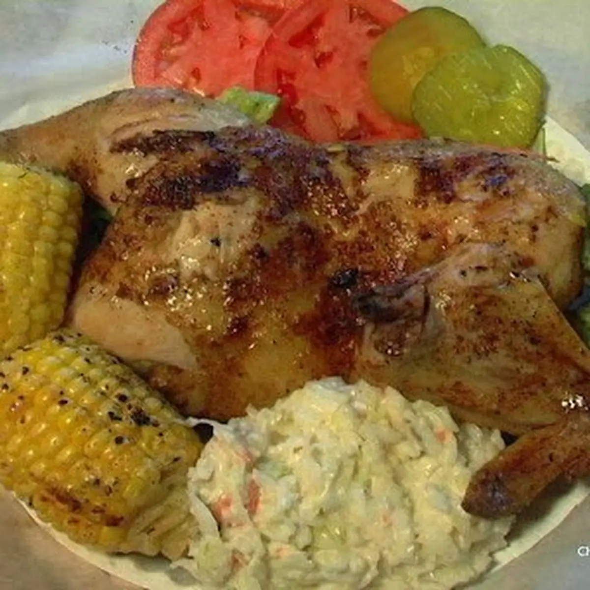 Fresh Buttered Corn on the Cob