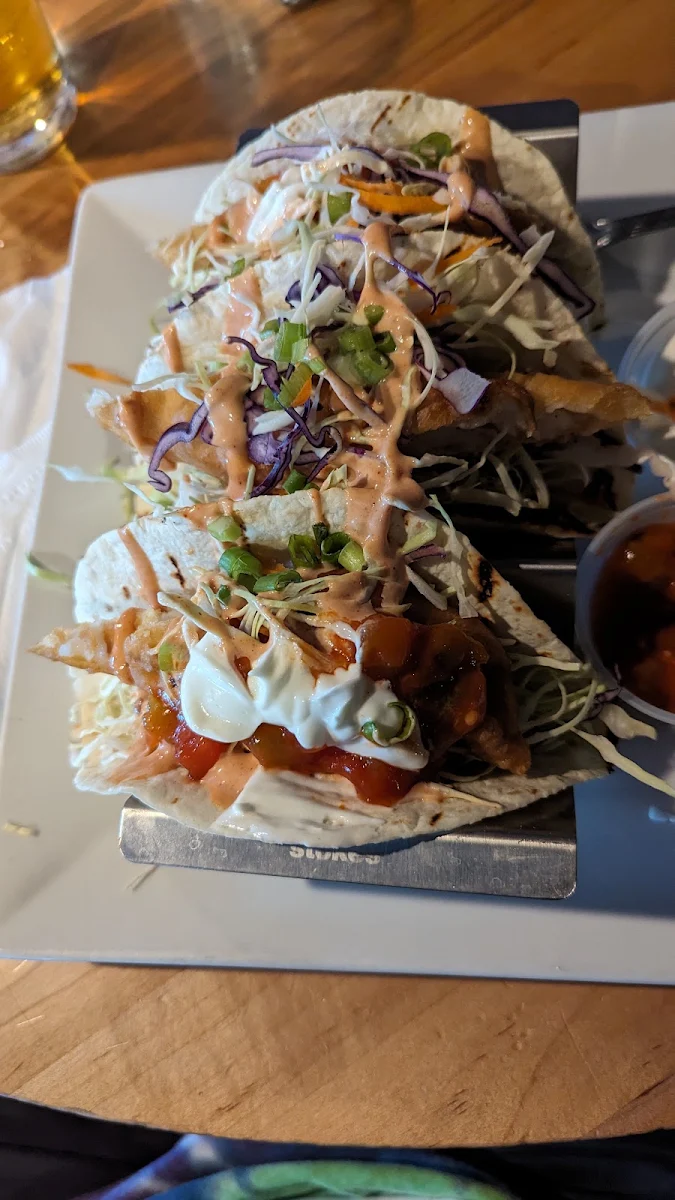 Fish Tacos, The Office Pub & Grill
