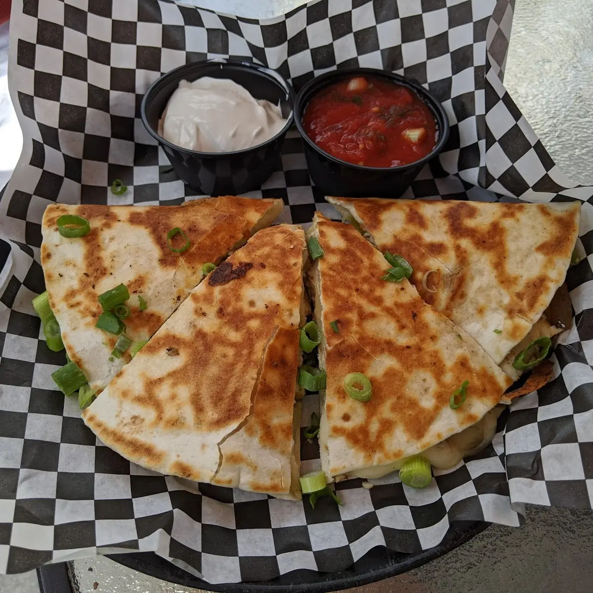 Roasted Chicken Quesadillas