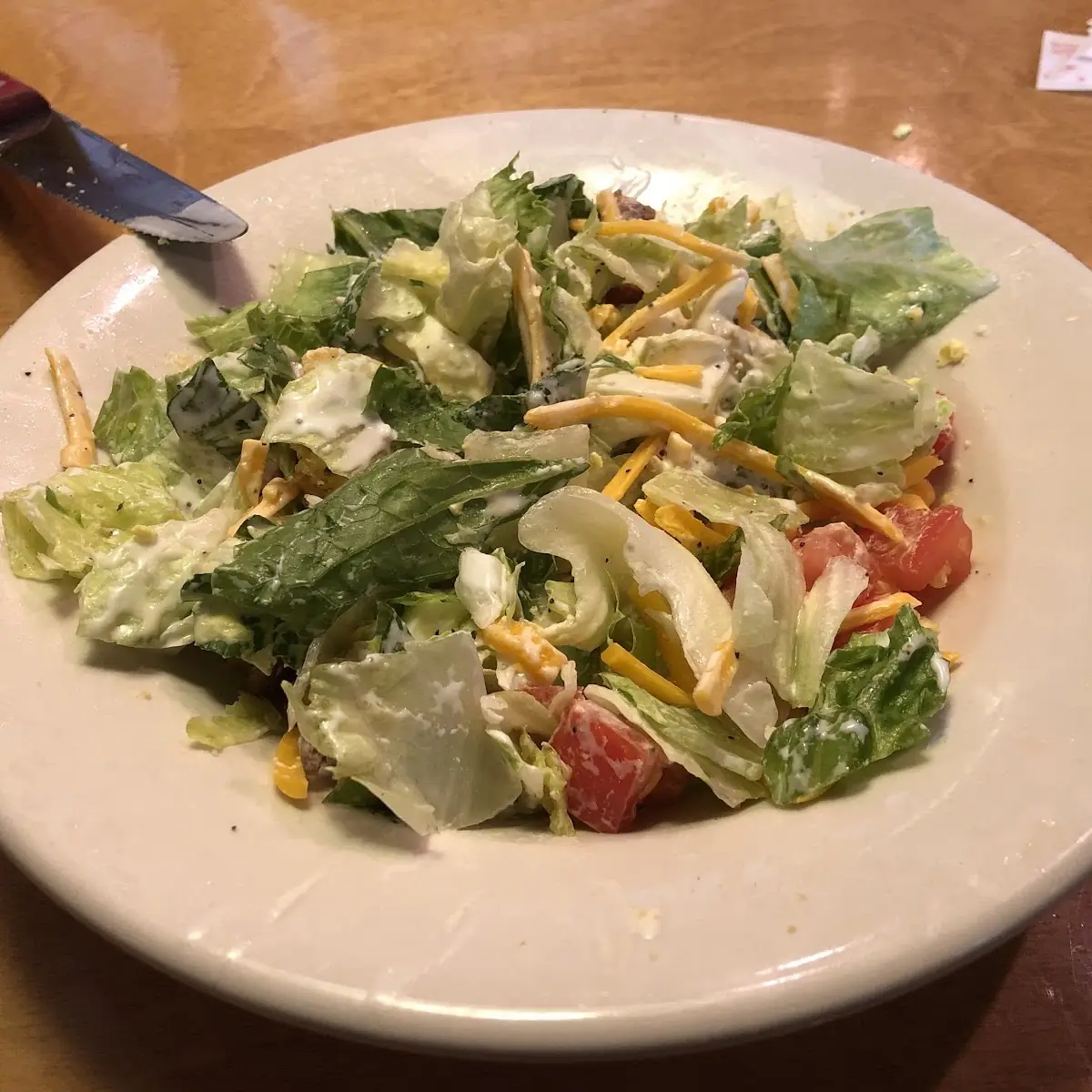 Side Salad w Blue Cheese Dressing
