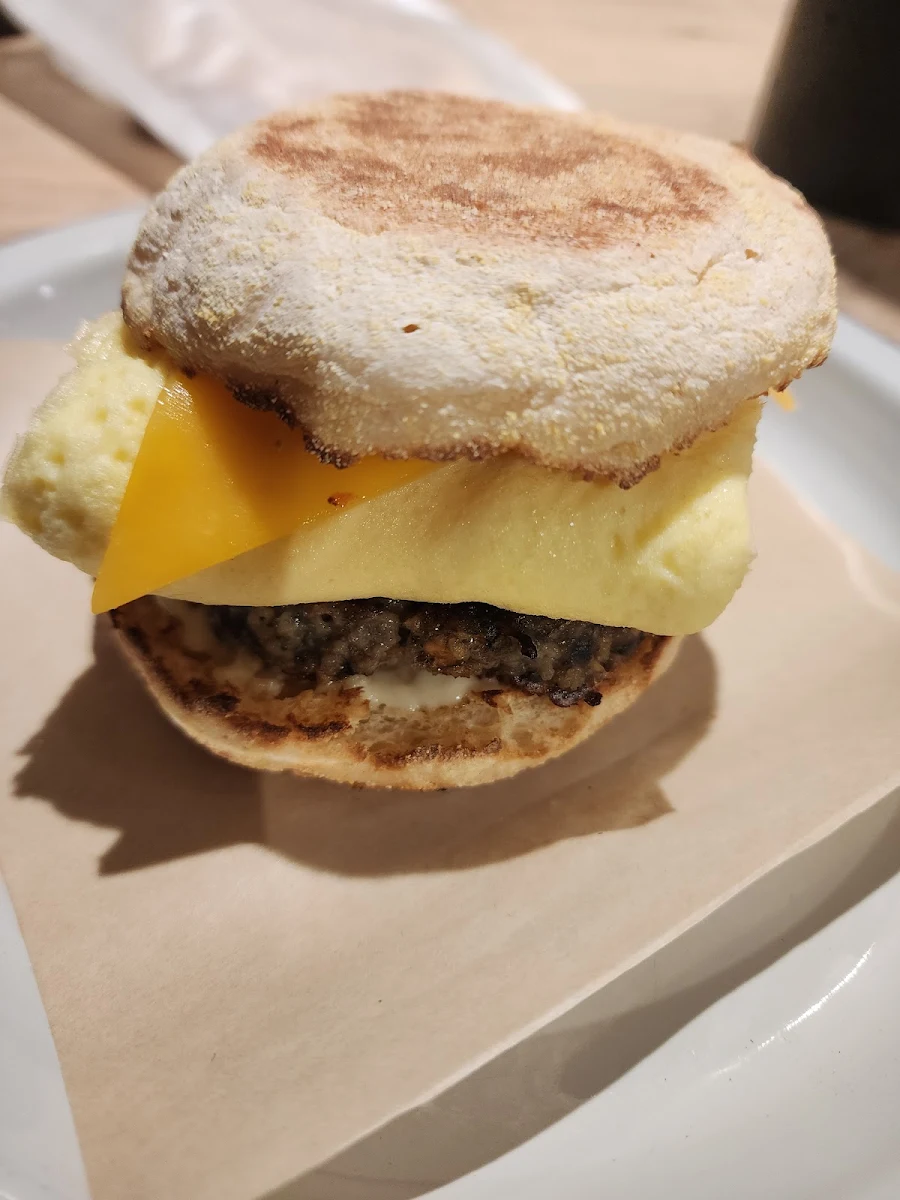 Classic Breakfast Sandwich w Turkey Sausage