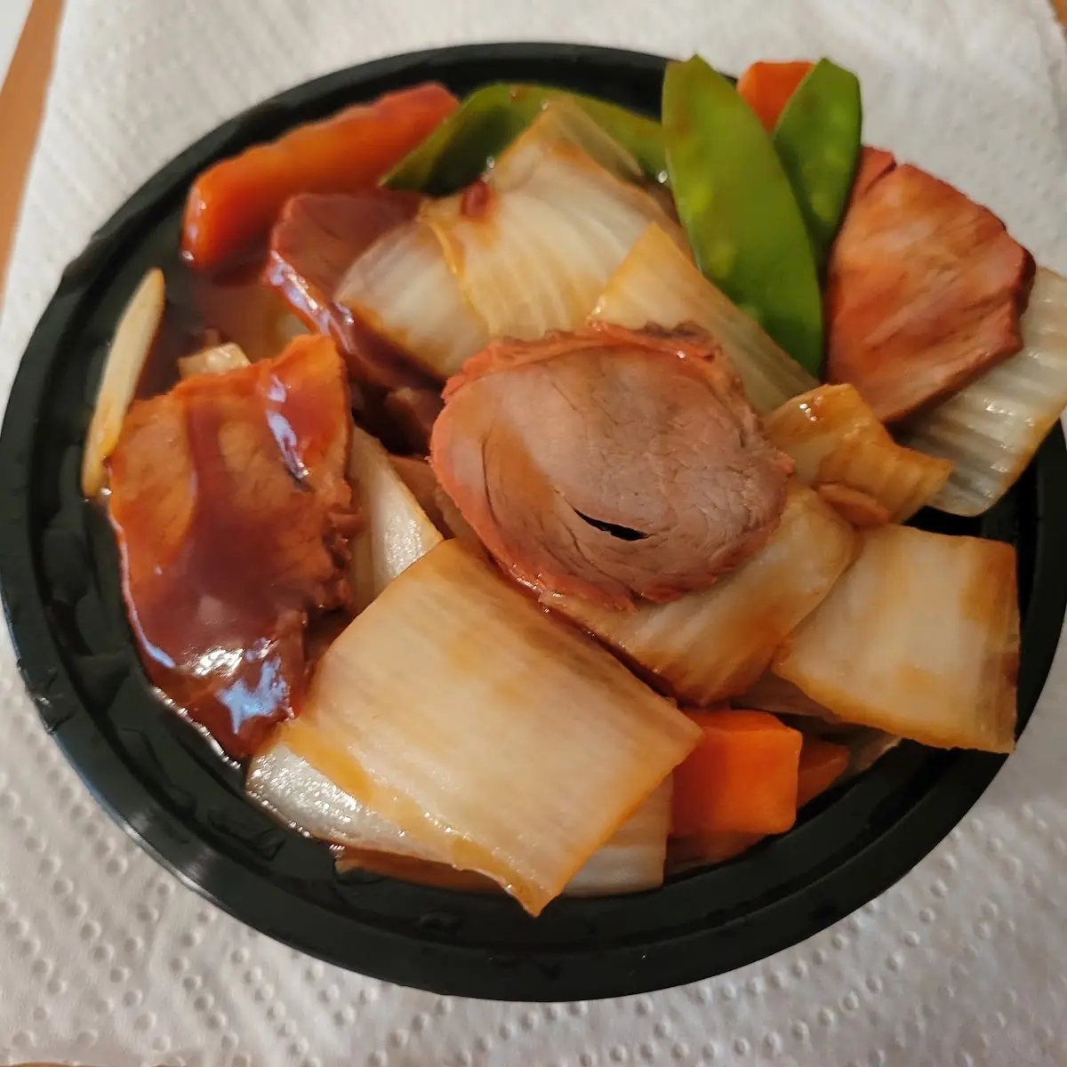 Pork with Chinese Vegetable