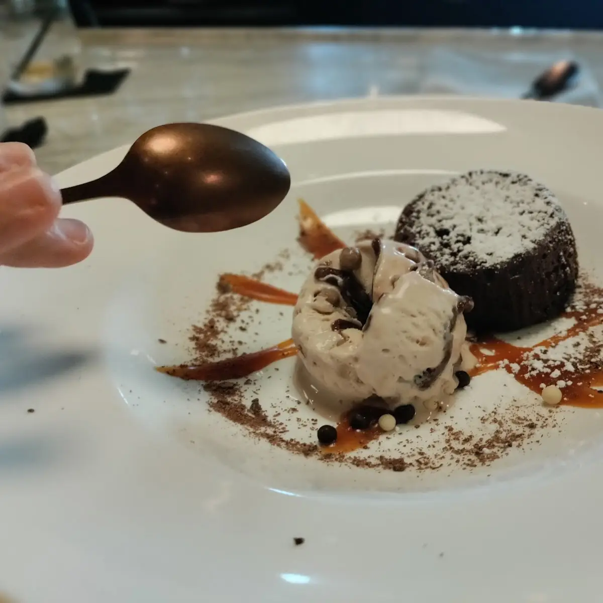 Warm Chocolate Lava Torte