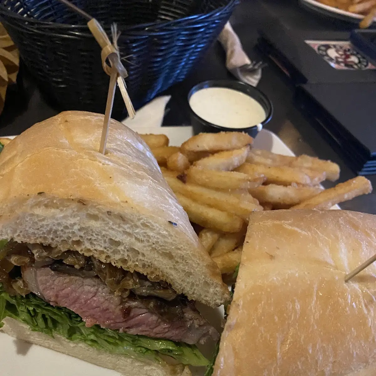New York Strip Steak Sandwich