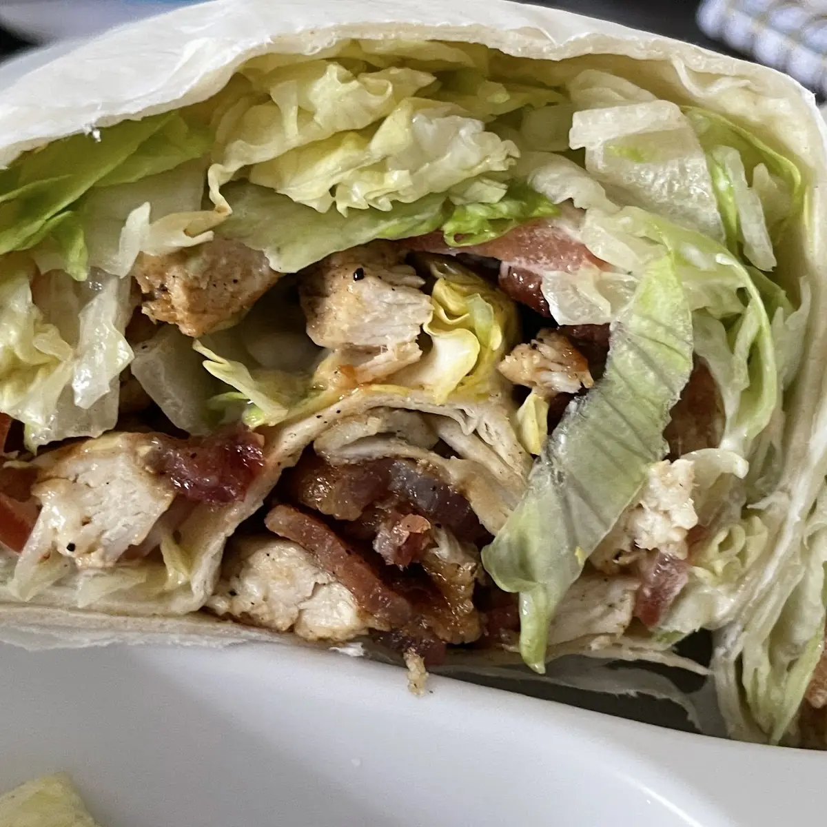 Grilled Chicken Club Wrap