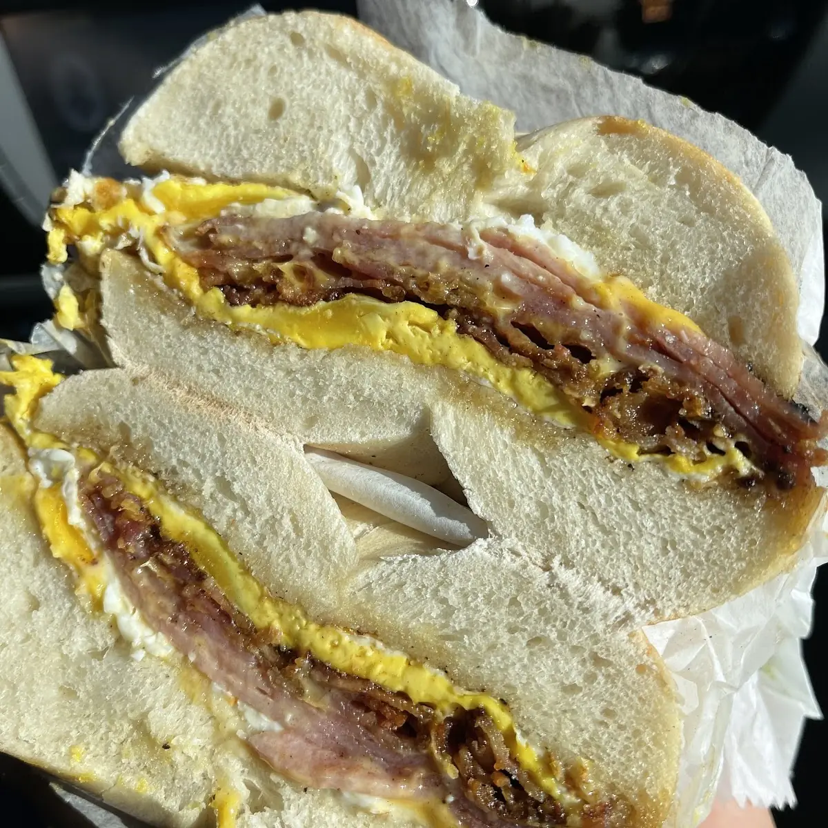 Taylor Ham Egg and Cheese on a Roll