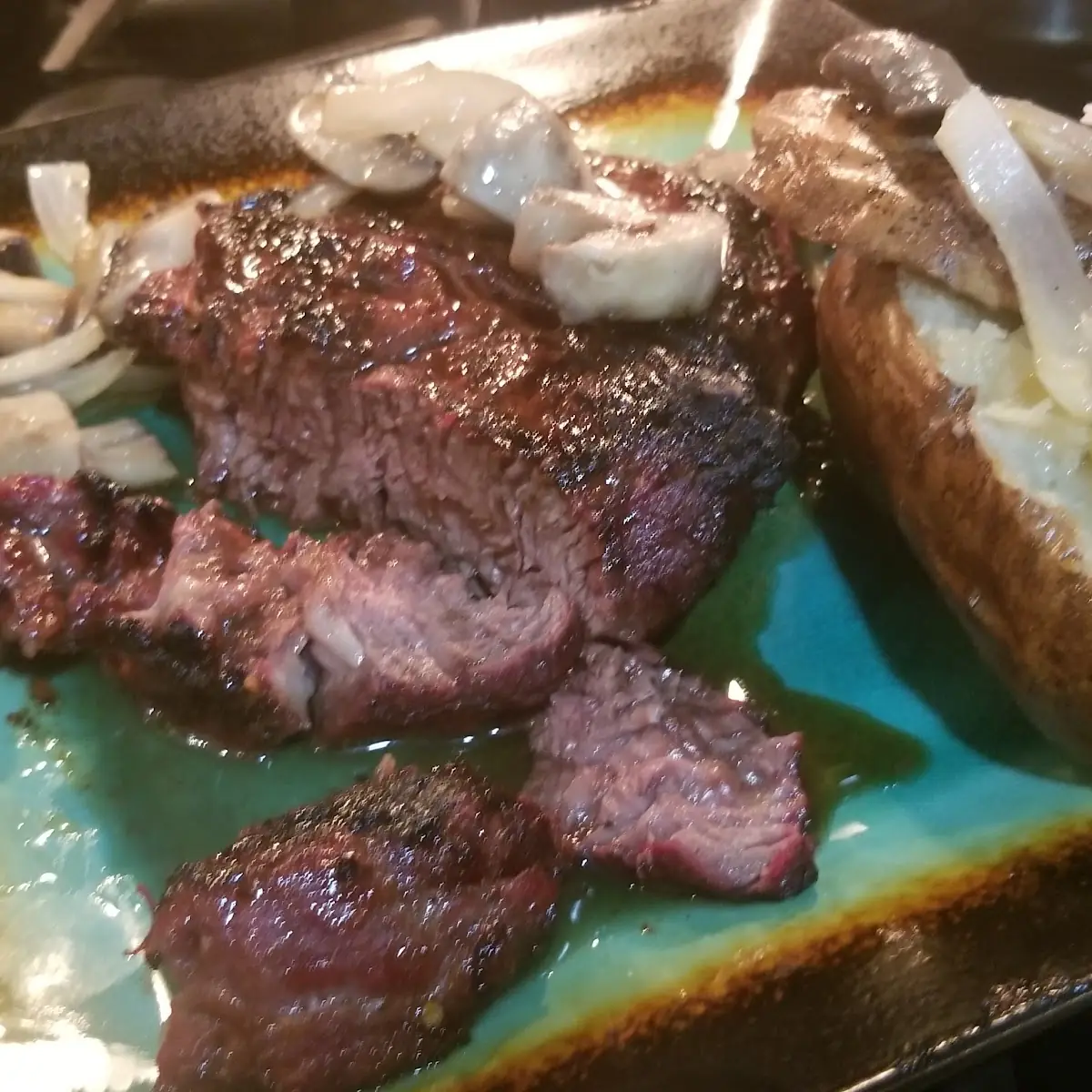Grilled Rib Eye Steak
