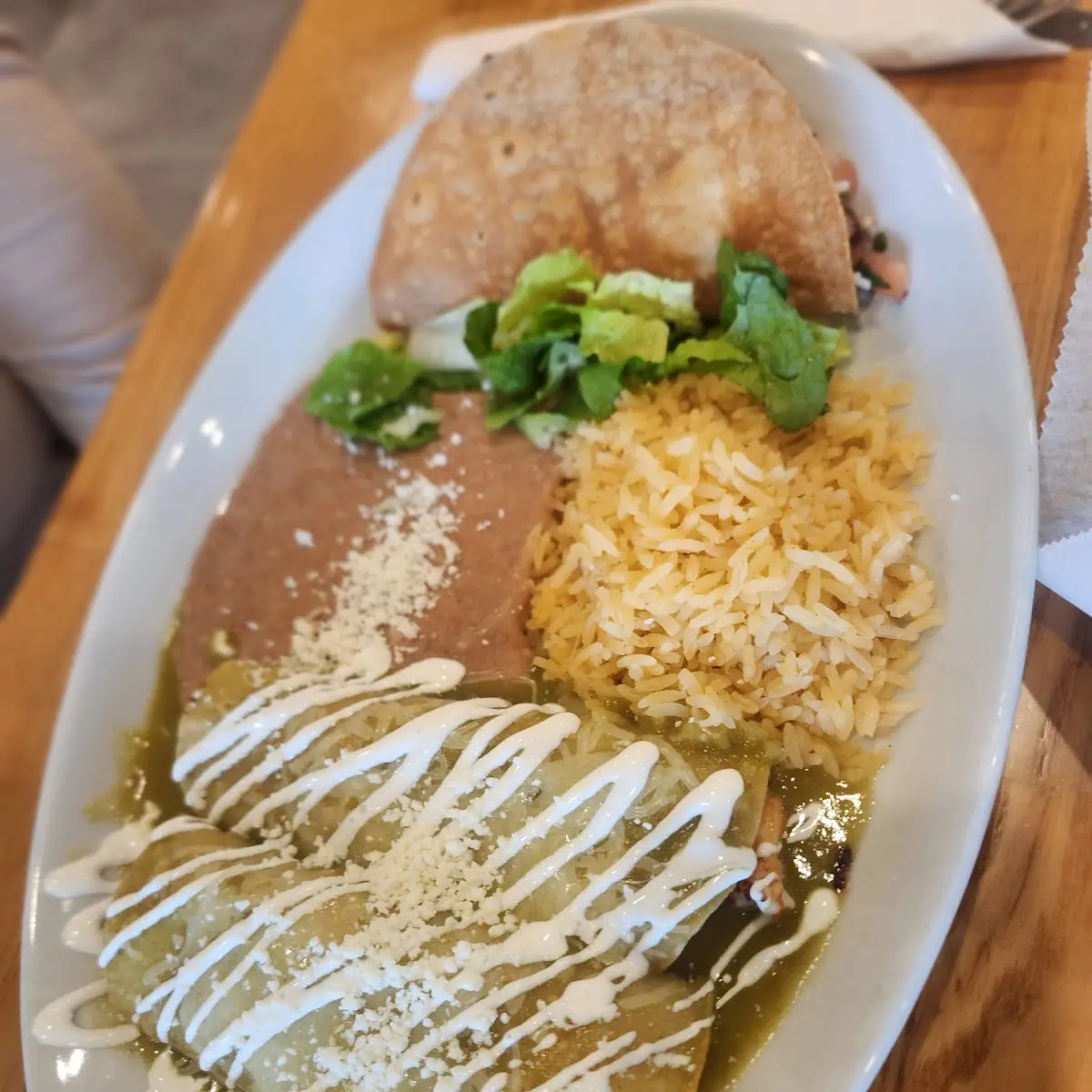 Chile Relleno & Enchilada Plate
