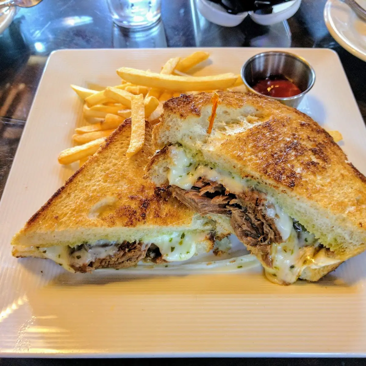 Short Rib Grilled Cheese Sandwich