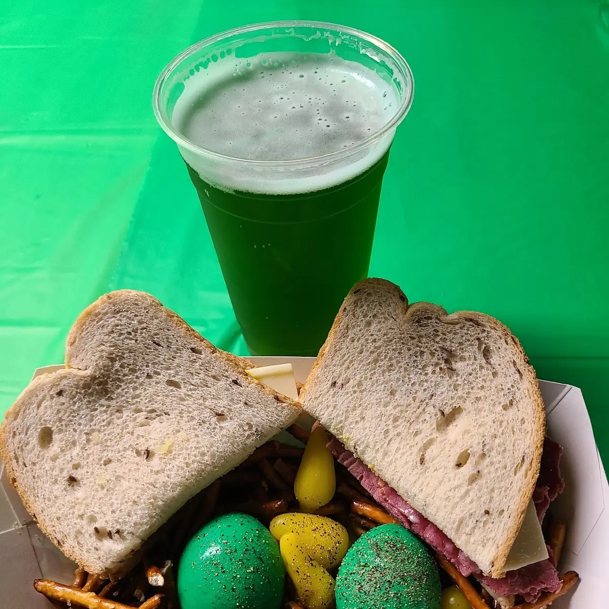 Special Corned Beef and Pickled Eggs