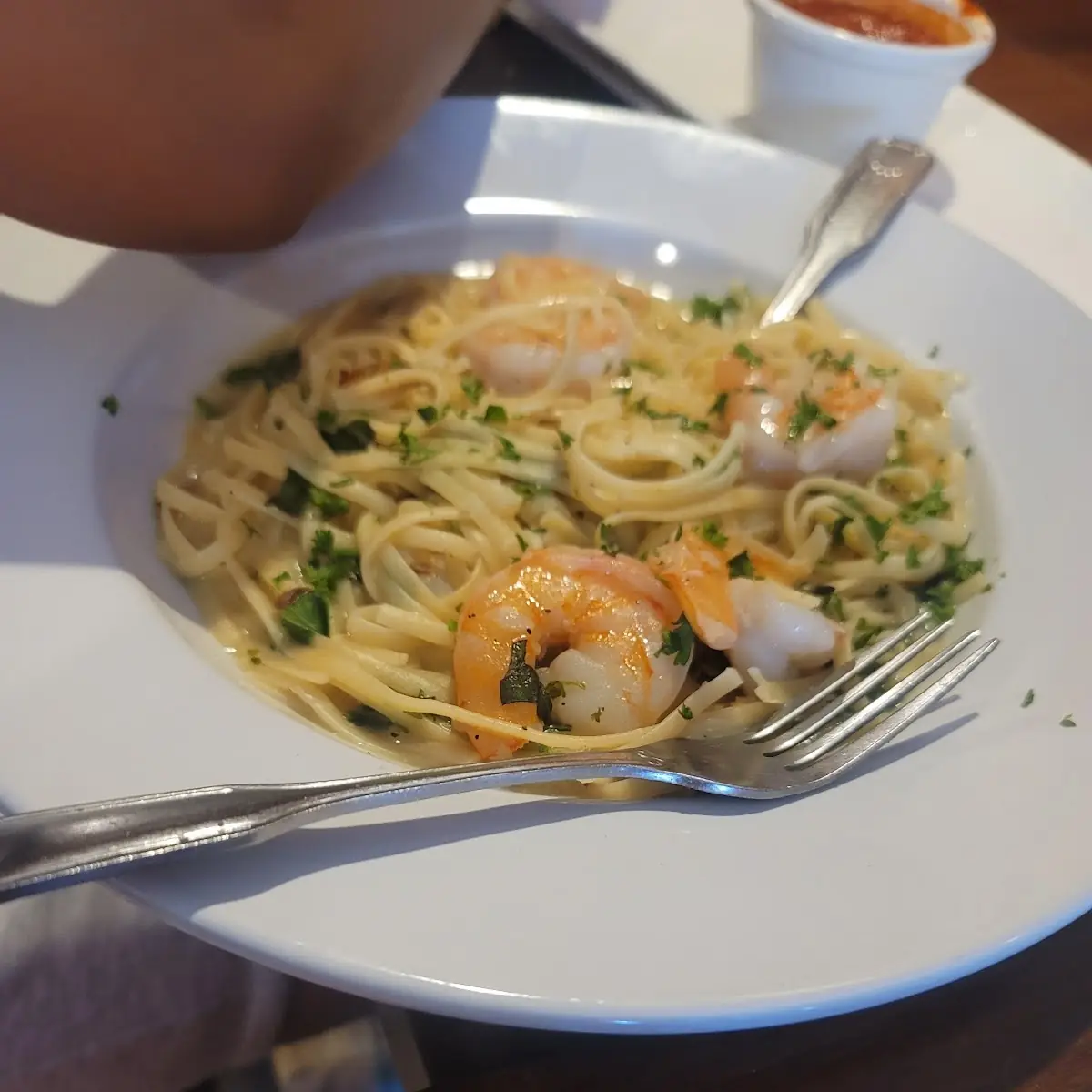 Shrimp Alfredo