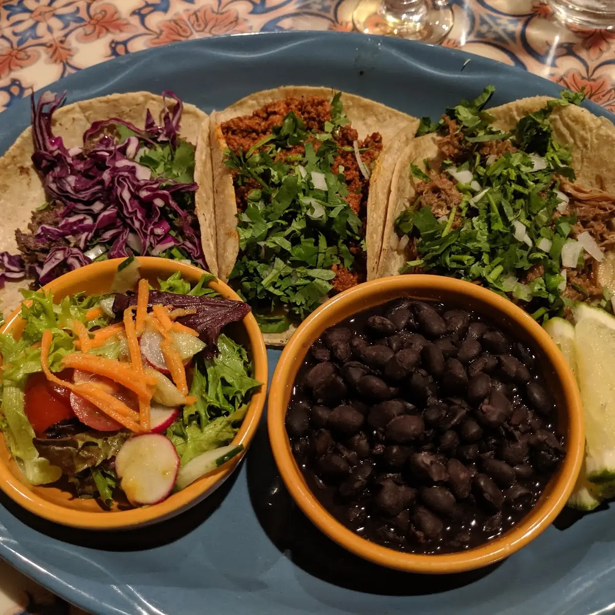 Black Beans Lamb Barbacoa Chorizo Pork