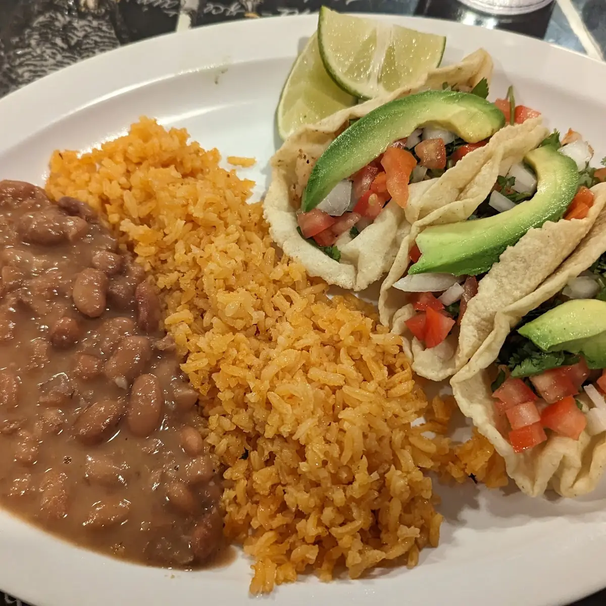 Tacos Rice & Beans