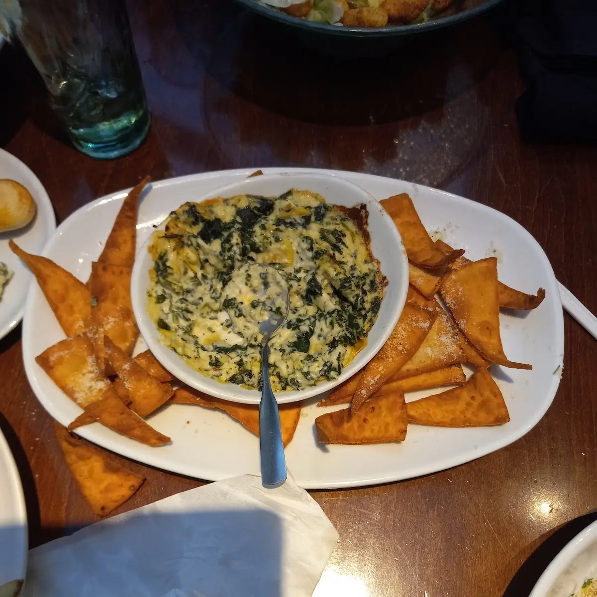 Spinach-Artichoke Dip and Chips