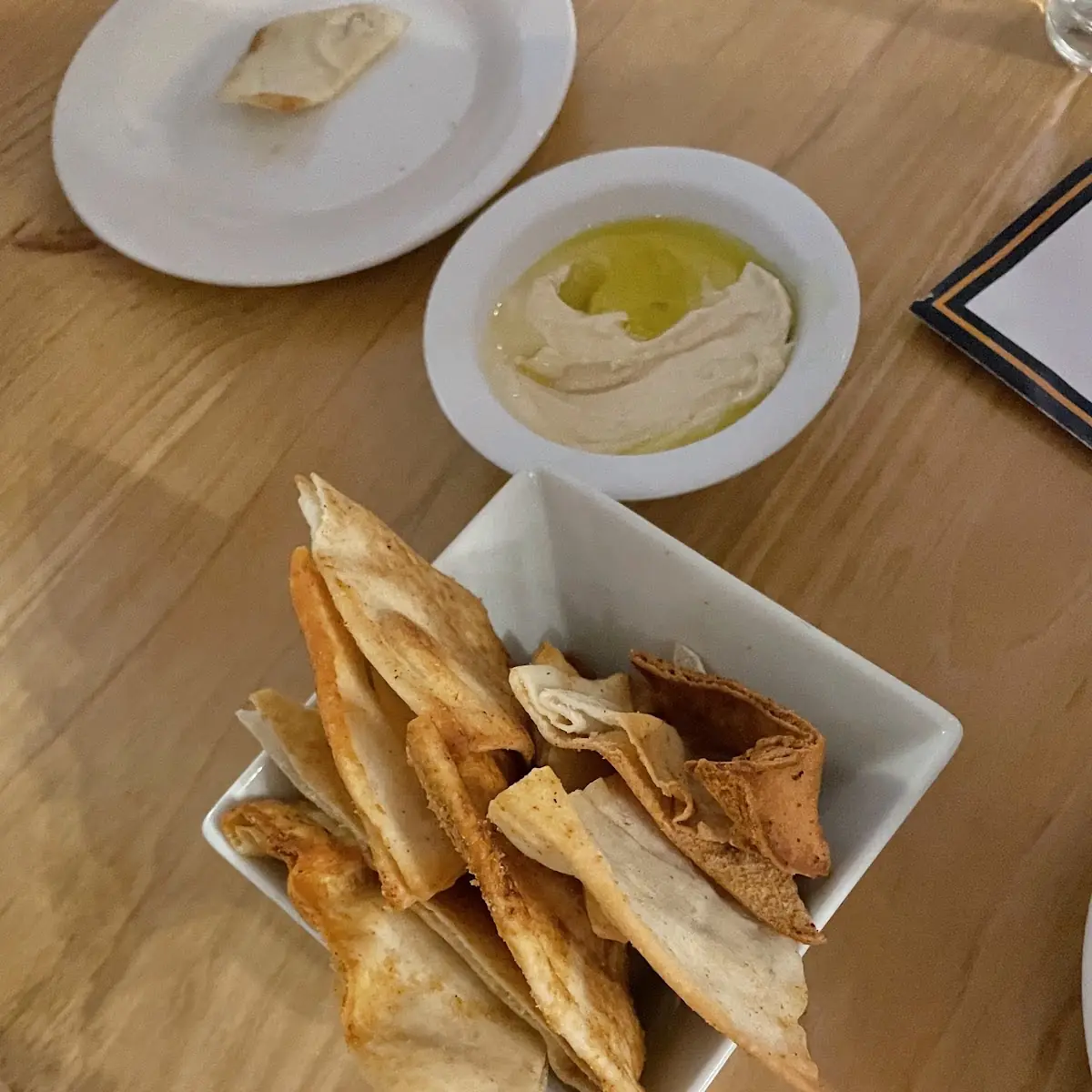 Hummus and Pita Chips