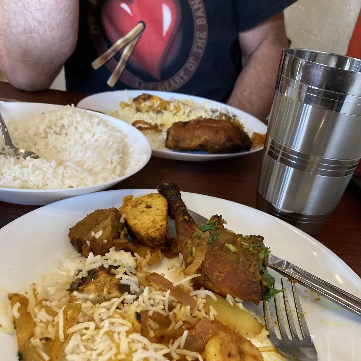 Chicken Tandoori Mixed Grilled Shrimp