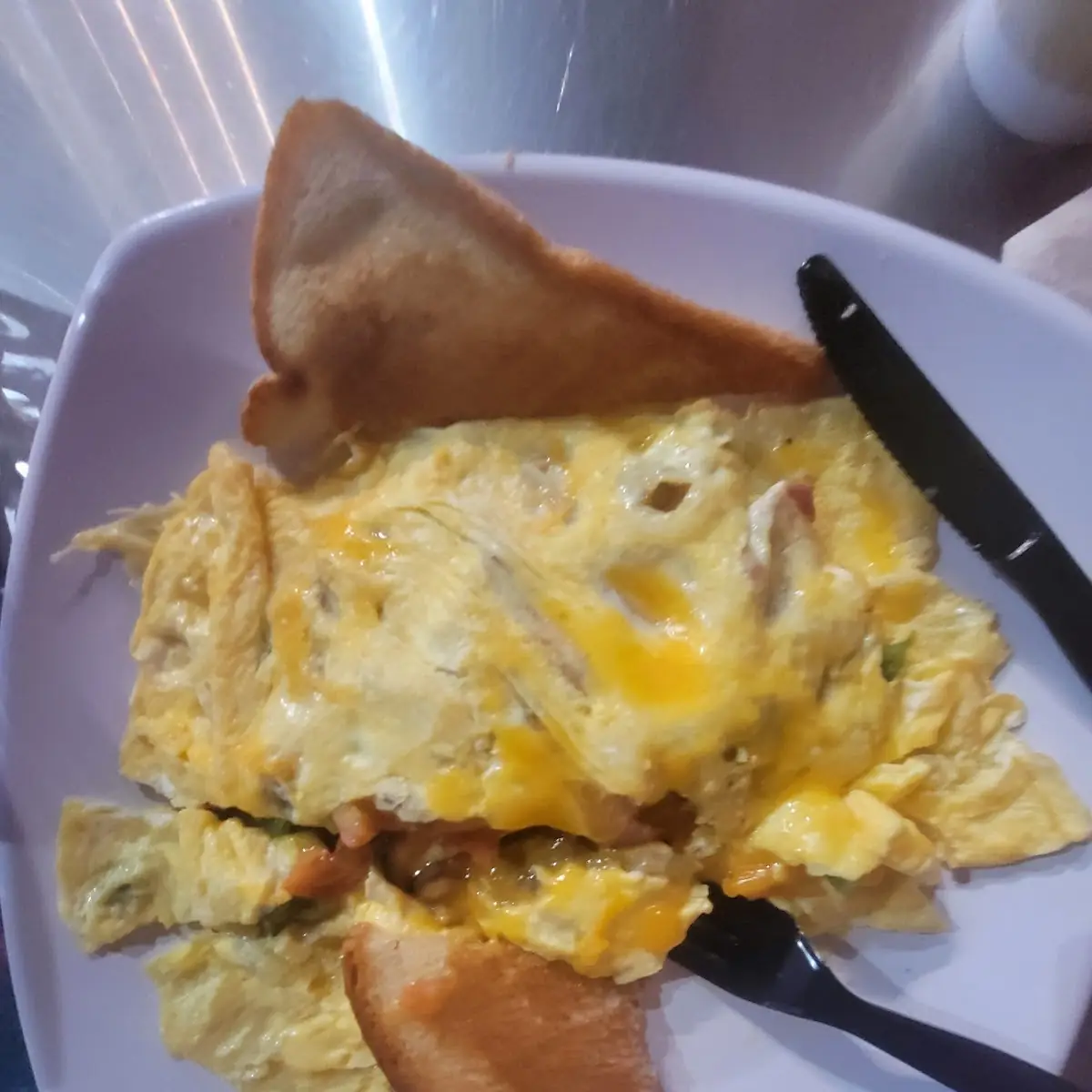 Turkey Bacon Omelet