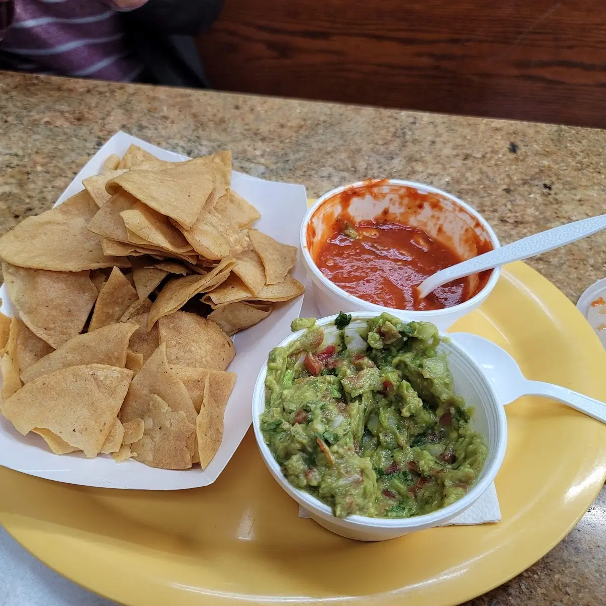 Chips Salsa and Guacamole