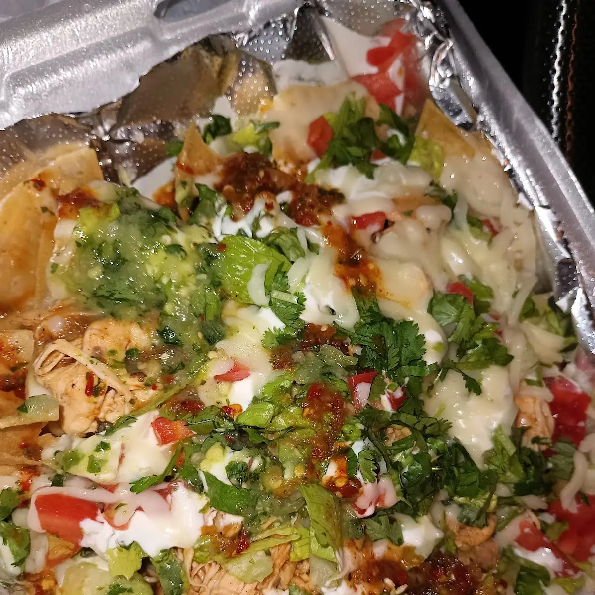 Chicken Nachos Supreme