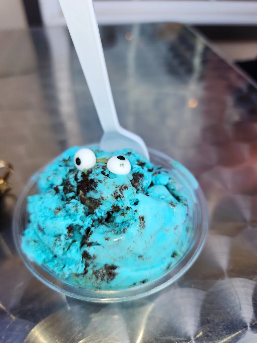 Cookie Monster Ice Cream