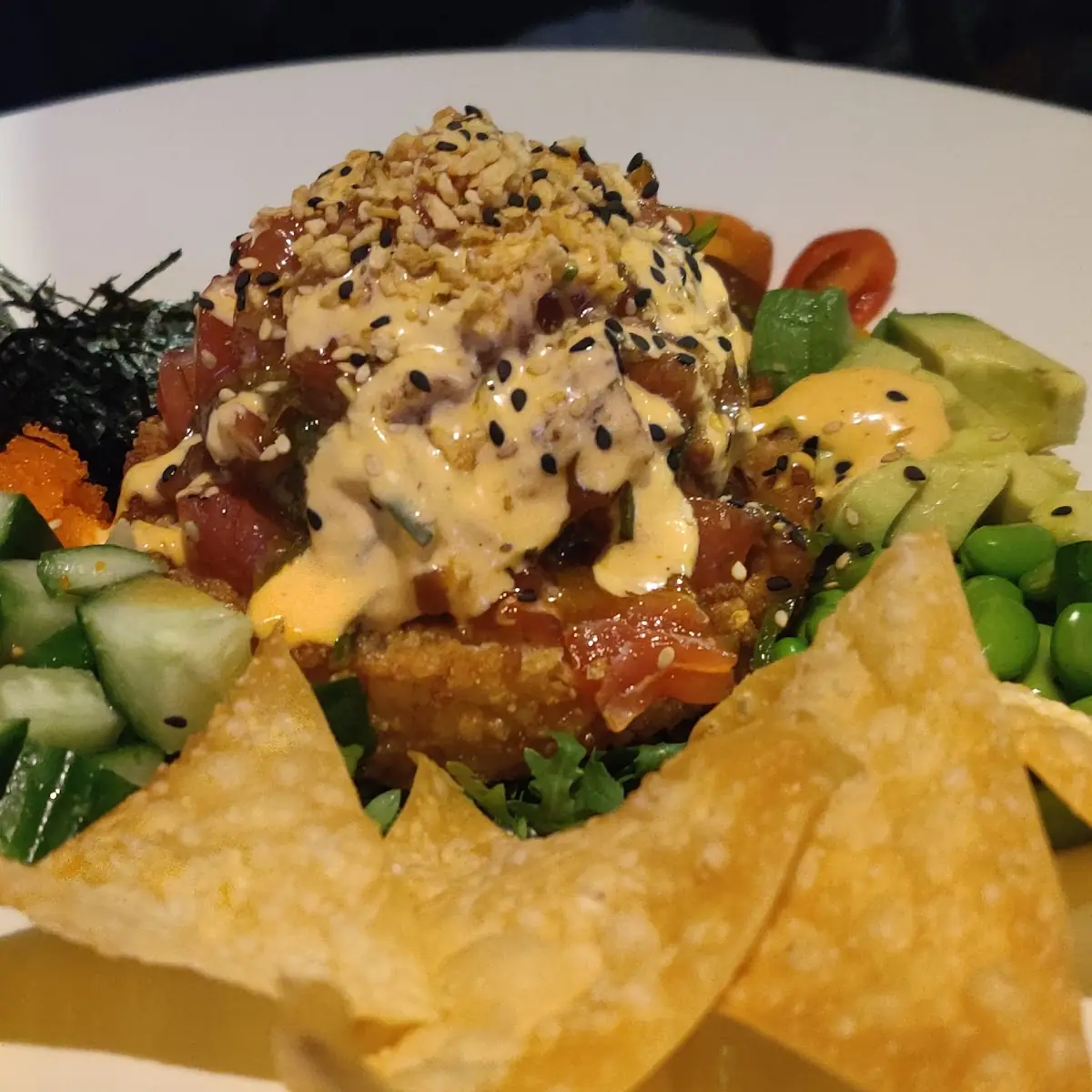 Ahi Tuna Poke Bowl