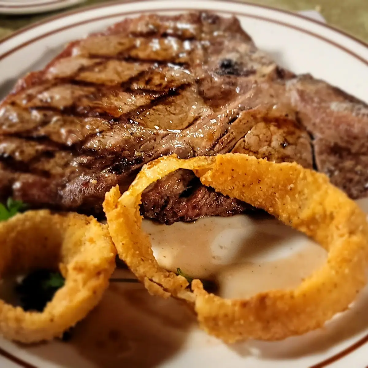 T-Bone Steak with Baked Potato