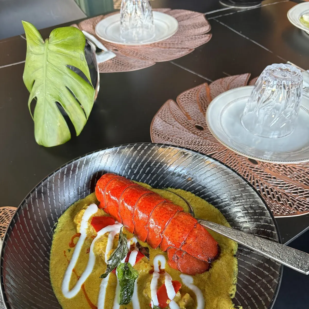 Thai Royal Curry w Lobster Tail
