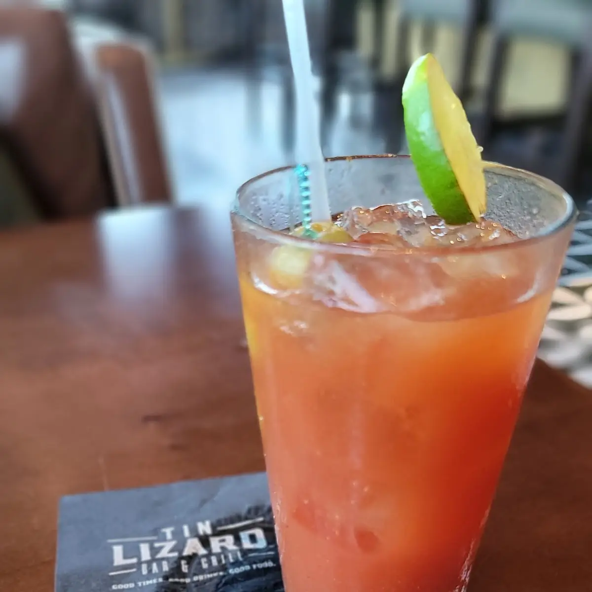 Bloody Mary and Fish and Chips