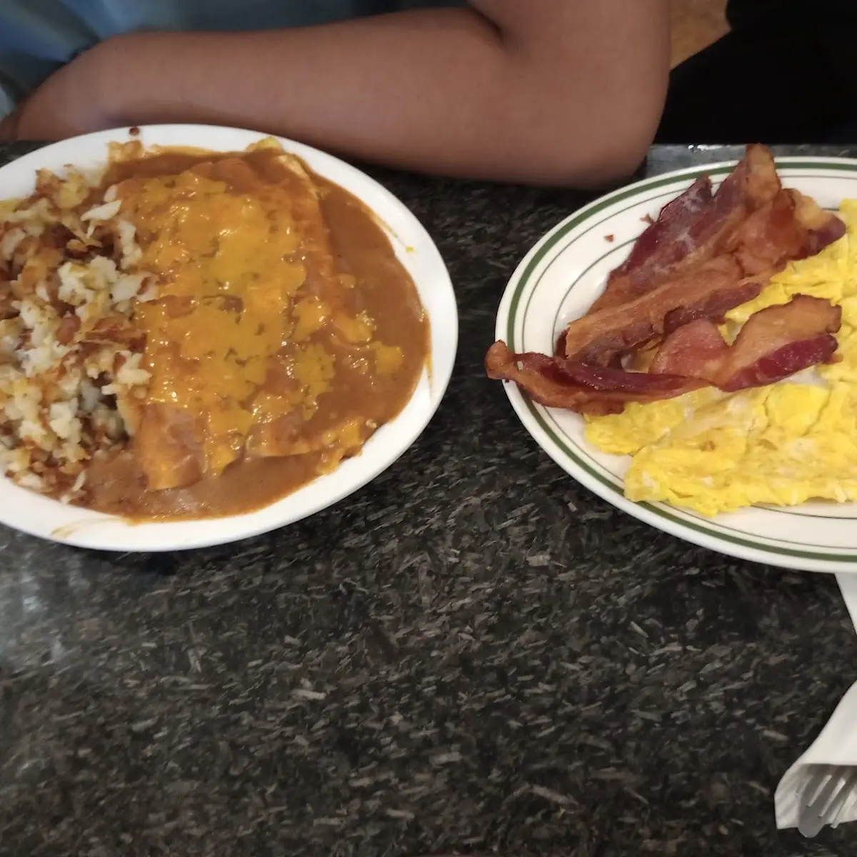 Eggs Hash Browns Choice Of