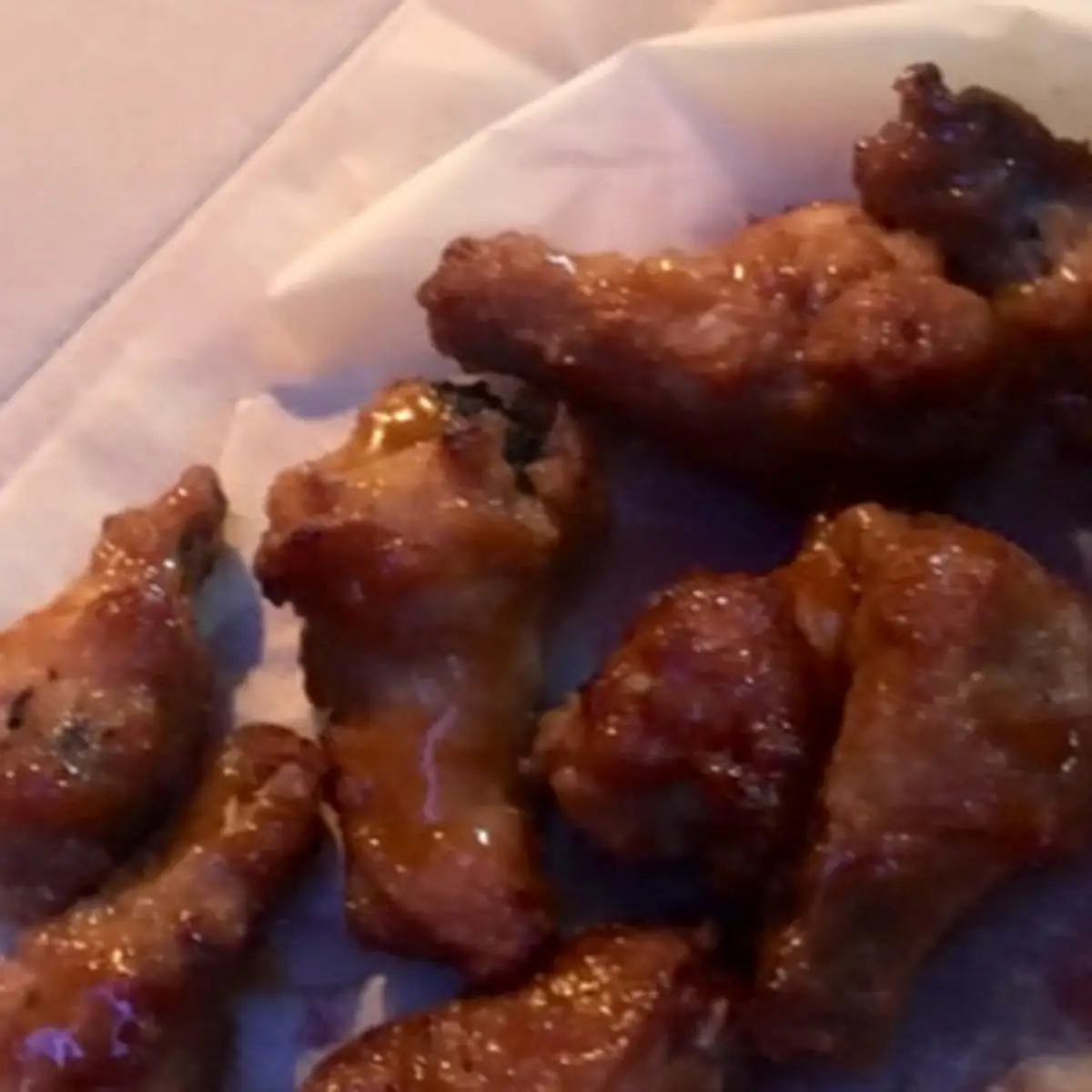 Mango Chicken Wings Dinner