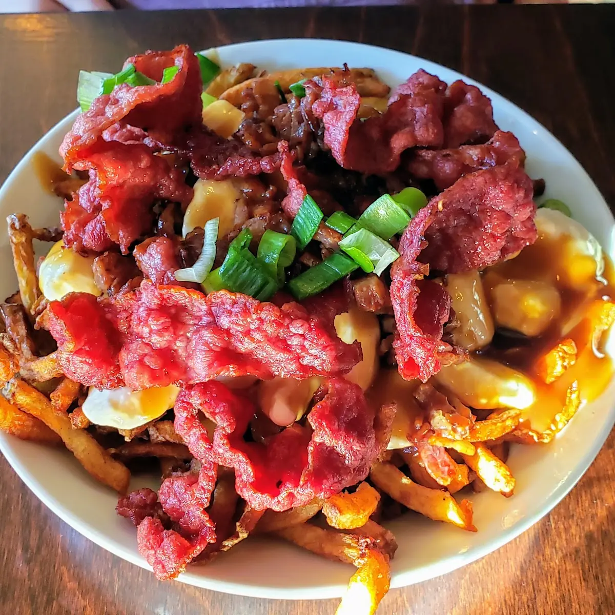 Poutine Viande Fumé Et Bacon