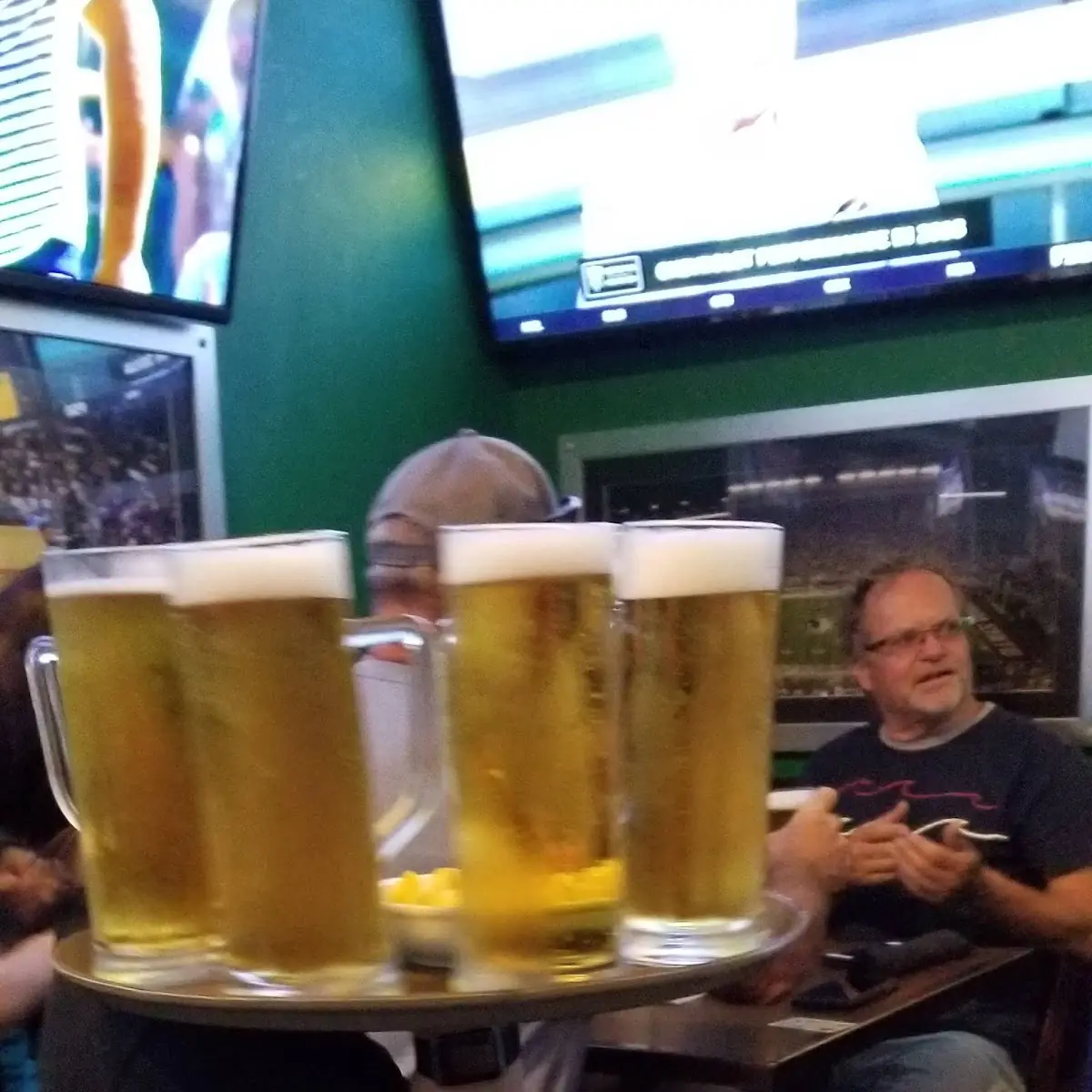 A Whole Bunch of Tall Draft Beer