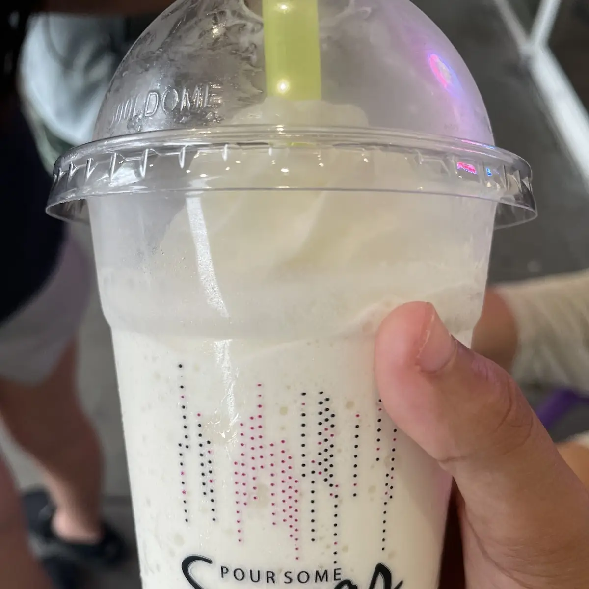 Chocolate Chip Cookie Dough Milkshake