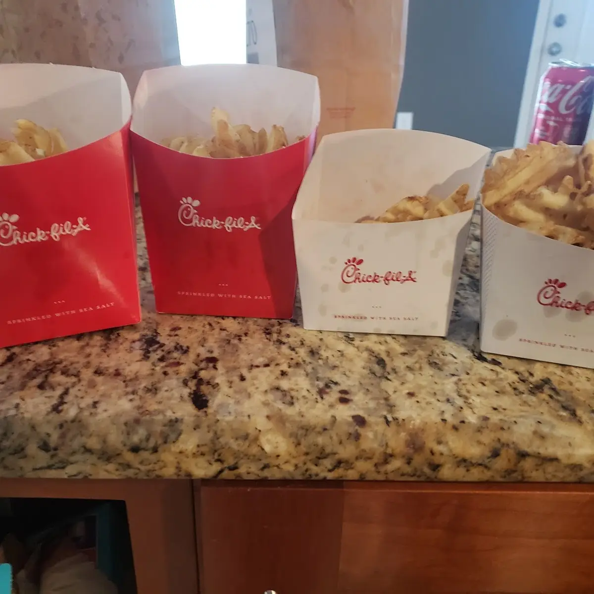 Chick-Fil-A Sauce Flavored Waffle Potato Chips