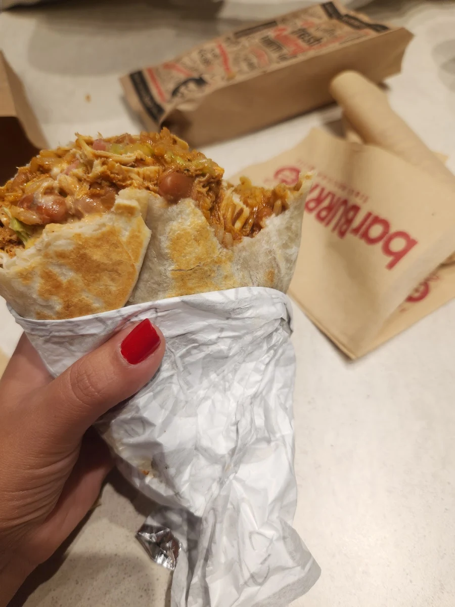 Spicy Chicken Burrito, barBURRITO
