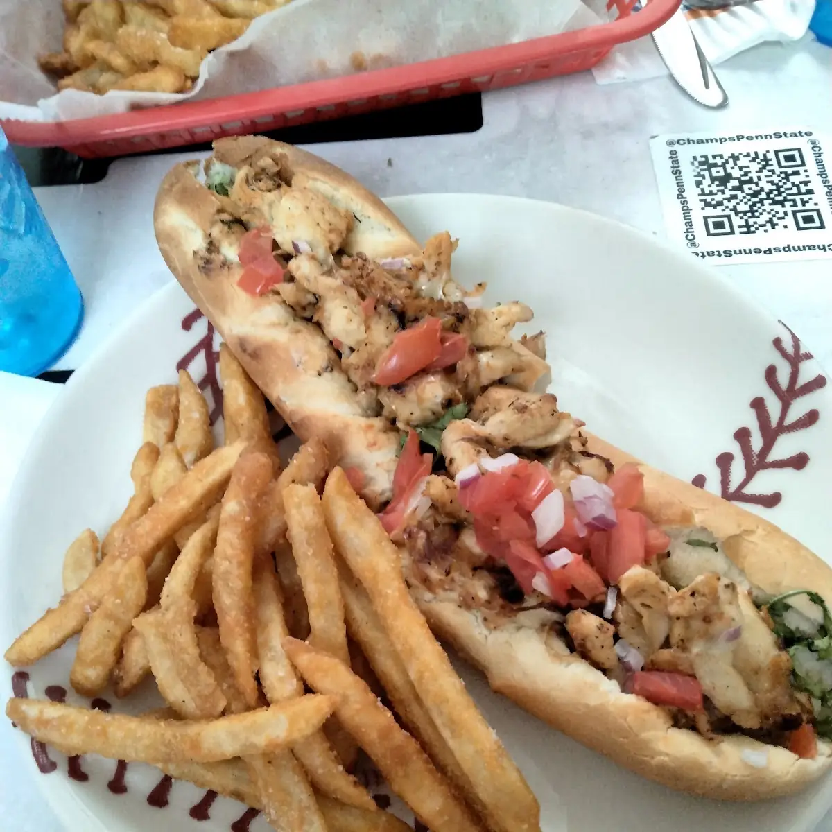 Cajun Chicken Cheesesteak